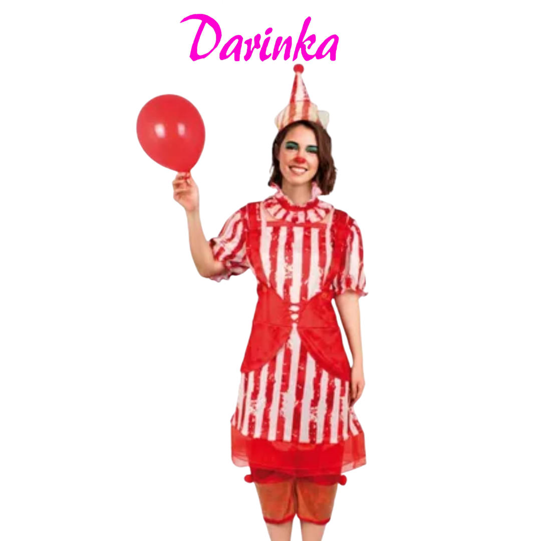 Disfraz de Payasa Loca